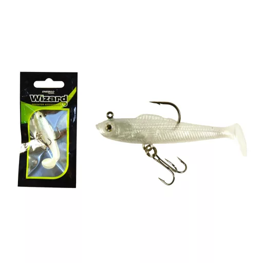 Wizard Swimbait Paddle Shad 3 Inch Realgold gumihal