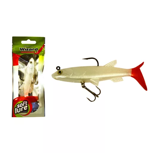 Wizard Swimbait Paddle Shad 3 Inch Realgold gumihal