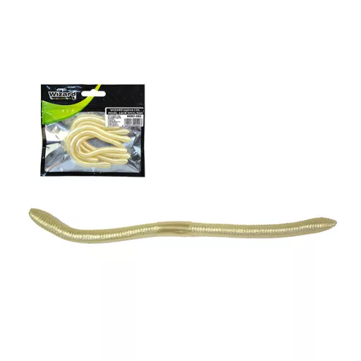 Wizard Worm Col. gyöngyház 14 cm 5 db/csomag lágy műcsali