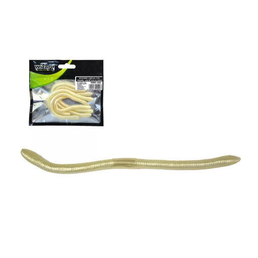 Wizard Worm Col. gyöngyház 14 cm 5 db/csomag lágy műcsali