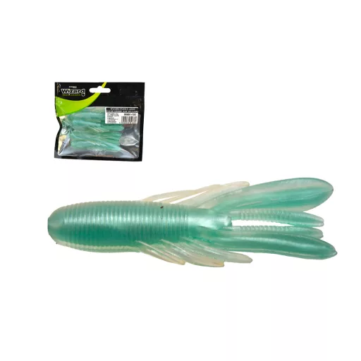 Wizard Bass Grub Col. zöld 7 cm 5 db/csomag lágy műcsali