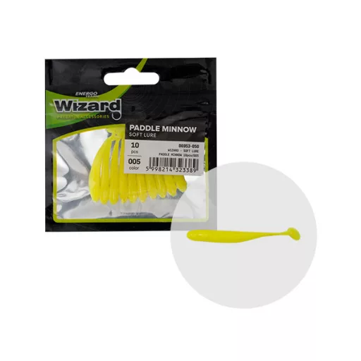 Wizard Paddle Minnow Col. 001 5 cm 10 db/csomag gumihal