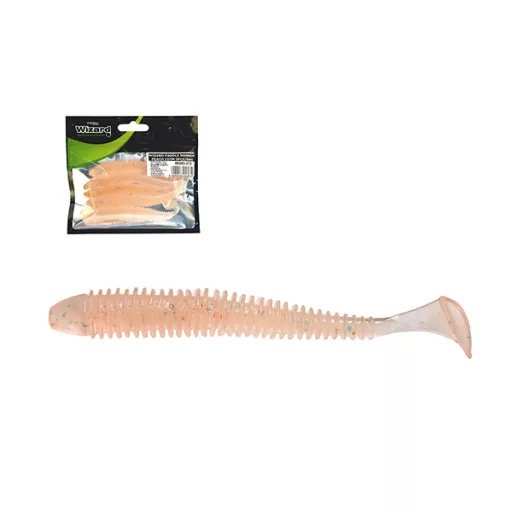 Wizard Power Minnow GRAY 9 cm 5 db/csomag gumihal