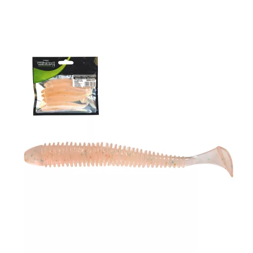 Wizard Power Minnow GRAY 9 cm 5 db/csomag gumihal