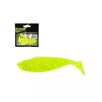 Wizard Shad fluo zöld 4 cm 10 db/csomag gumihal