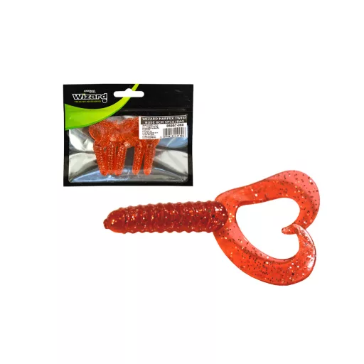 Wizard Harpex Twist ROSE 6 cm 5 db/csomag twister