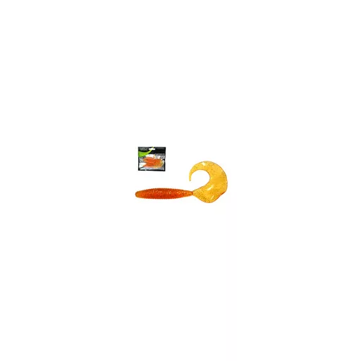 Wizard Harpex Twist PEACH 4 cm 10 db/csomag twister