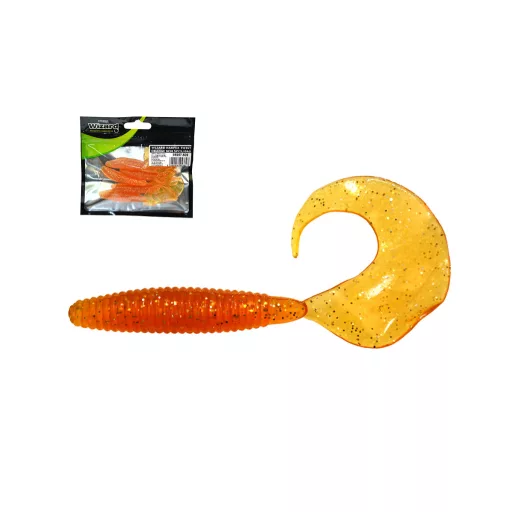 Wizard Harpex Twist PEACH 4 cm 10 db/csomag twister