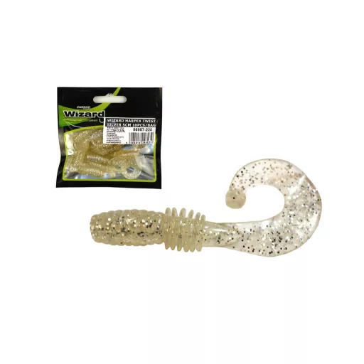 Wizard Harpex Twist Extra fehér 5 cm 10 db/csomag twister