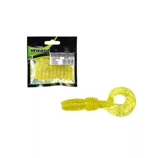 Wizard Harpex Twist Extra fehér 5 cm 10 db/csomag twister
