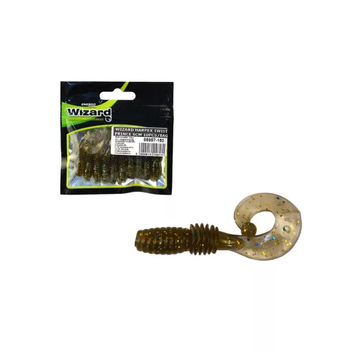Wizard Harpex Twist Extra fehér 5 cm 10 db/csomag twister