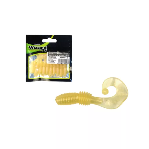 Wizard Harpex Twist Extra fehér 5 cm 10 db/csomag twister