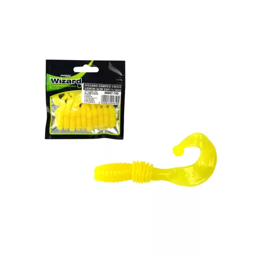 Wizard Harpex Twist Extra fehér 5 cm 10 db/csomag twister