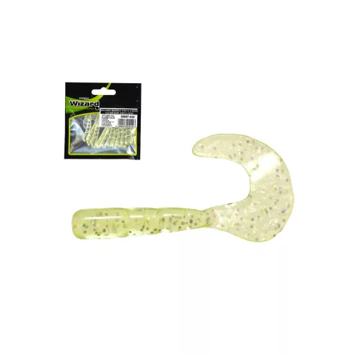 Wizard Harpex Twist Larva áttetsző zöld 5 cm 10 db/csomag twister