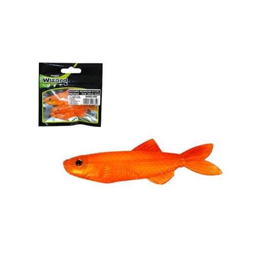 Wizard Roach Col. narancs 7 cm 3 db/csomag gumihal