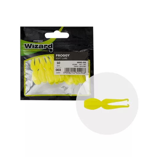 Wizard Froggy Col 001 5 cm 10 db/csomag béka műcsali