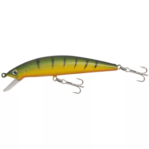 Kamasaki Minnow Col:1 Zöld hát, sárga has 9,5 cm 3 g minnow wobbler