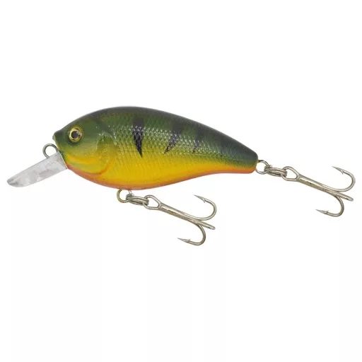 Kamasaki Fat Col:1 Zöld hát, sárga has crankbait wobbler