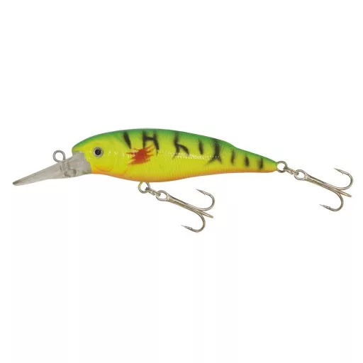 Kamasaki Shad Col:1 Zöld hát, sárga has 9 cm 12 g crankbait wobbler