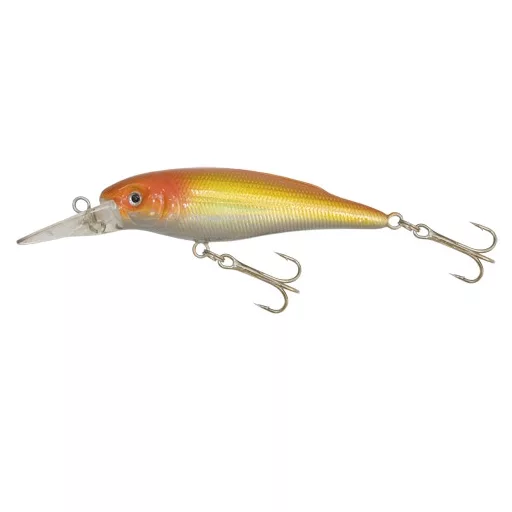 Kamasaki Shad Col:1 Zöld hát, sárga has 9 cm 12 g crankbait wobbler