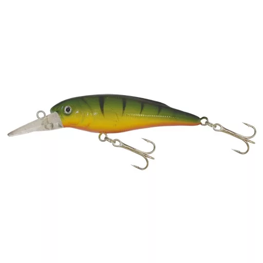 Kamasaki Shad Col:1 Zöld hát, sárga has 9 cm 12 g crankbait wobbler