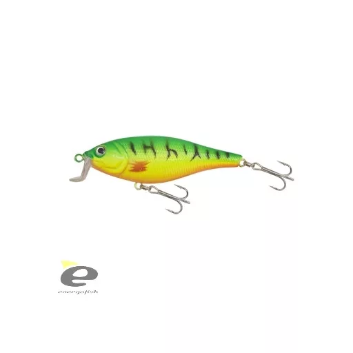 Kamasaki Fat Shad Col:3 Piros fej, fehér test 9 cm 14 g crankbait wobbler