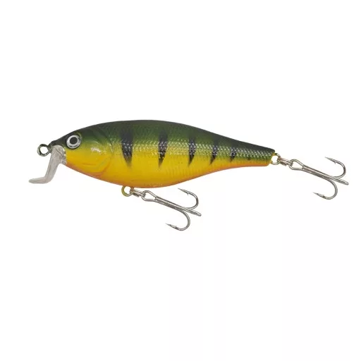 Kamasaki Fat Shad Col:3 Piros fej, fehér test 9 cm 14 g crankbait wobbler
