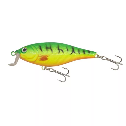 Kamasaki Fat Shad Col:3 Piros fej, fehér test 9 cm 14 g crankbait wobbler