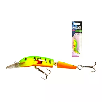   Kamasaki Joint Col:1 Zöld hát, sárga has 10 cm 15,5 g többrészes wobbler