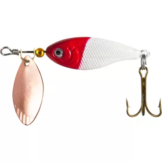   Wizard ET Chub Spinner fehér-piros 4 cm 8 g 1 db tail spinner
