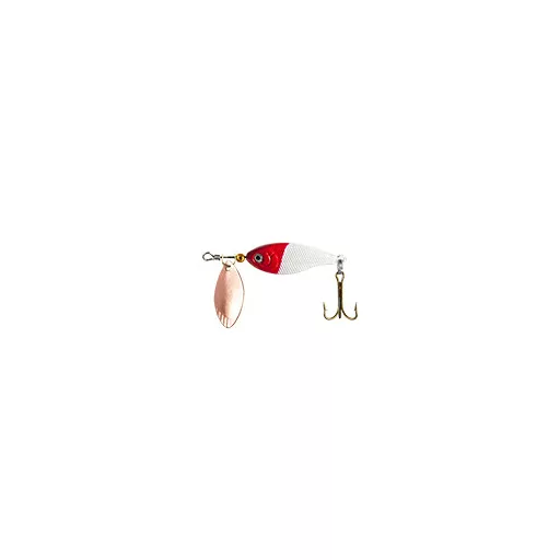 Wizard ET Chub Spinner fehér-piros 4 cm 8 g 1 db tail spinner
