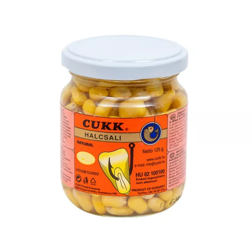 Cukk Natúr Csemege Kukorica horogkukorica