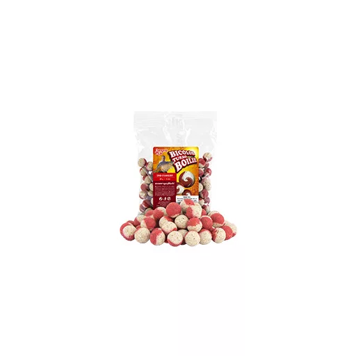 Benzár Mix Turbo Bicolor Rák-eper 20 mm 250 g horogbojli