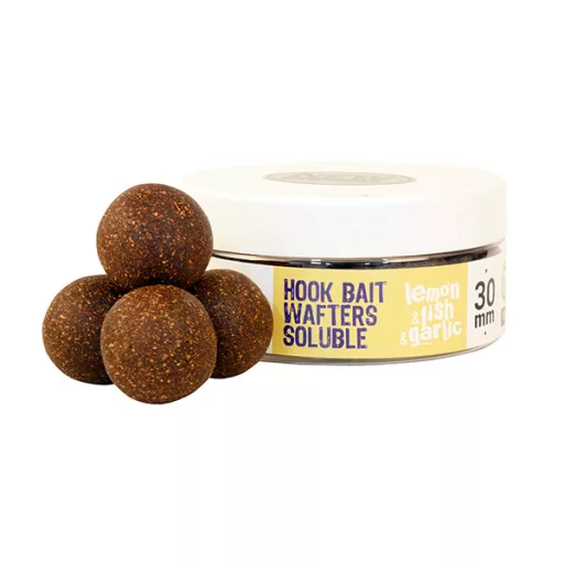 The One The Big One Hook Bait Soluble Lemon&fish&garlic 30 mm wafter horogbojli