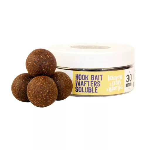 The One The Big One Hook Bait Soluble Lemon&fish&garlic 30 mm wafter horogbojli