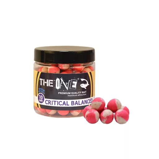 The One Critical Balanced Hookbait Lemon Fish Garlic Pink White 10 mm 50 g horogbojli