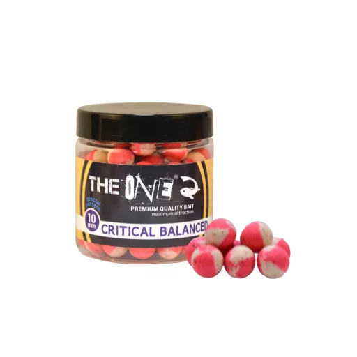 The One Critical Balanced Hookbait Lemon Fish Garlic Pink White 10 mm 50 g horogbojli