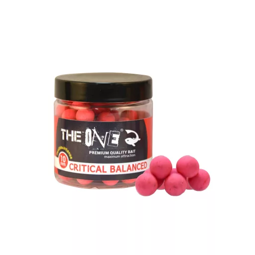 The One Critical Balanced Hookbait Lemon Fish Garlic Pink White 10 mm 50 g horogbojli