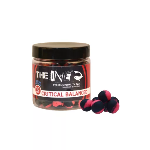 The One Critical Balanced Hookbait Lemon Fish Garlic Pink White 10 mm 50 g horogbojli