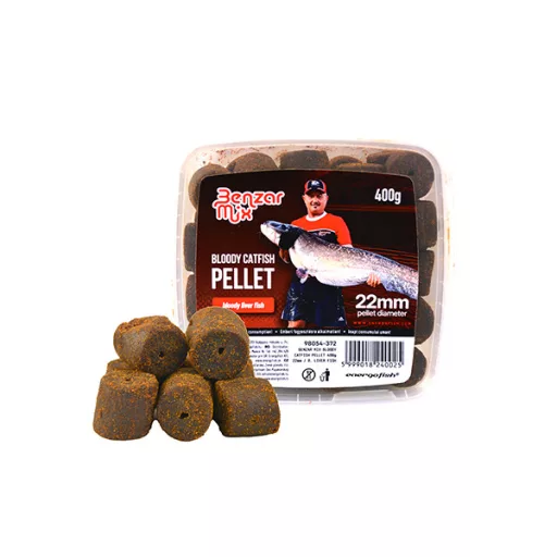 Benzár Mix Catfish Pellet Zombie Fish 30 mm 400 g horogpellet