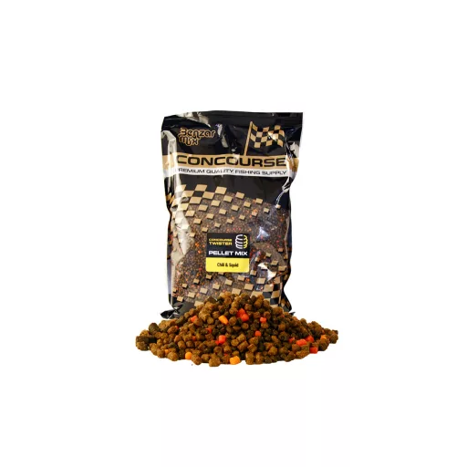 Benzár Mix Concourse Twister Pellet Mix Marzipan-garlic 800 g etetőpellet