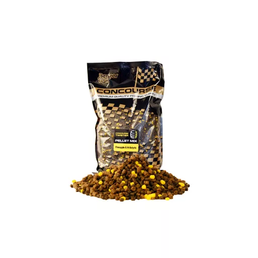Benzár Mix Concourse Twister Pellet Mix Marzipan-garlic 800 g etetőpellet
