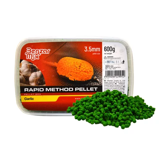 Benzár Mix Rapid Method Pellet Méz&ananász 1,5 mm 600 g etetőpellet