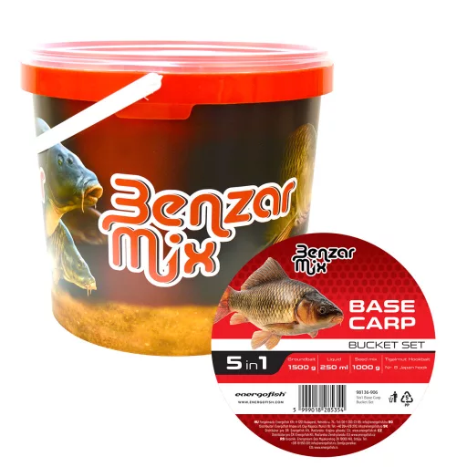 Benzár Mix Base folyóvízi etetőanyag- és csaliszett