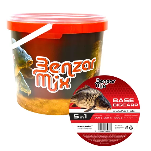 Benzár Mix Base folyóvízi etetőanyag- és csaliszett