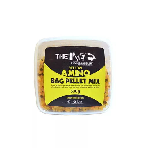 The One Amino Bag Pellet Mix Yellow PVA bag mix 500 g