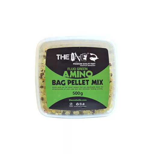 The One Amino Bag Pellet Mix Yellow PVA bag mix 500 g