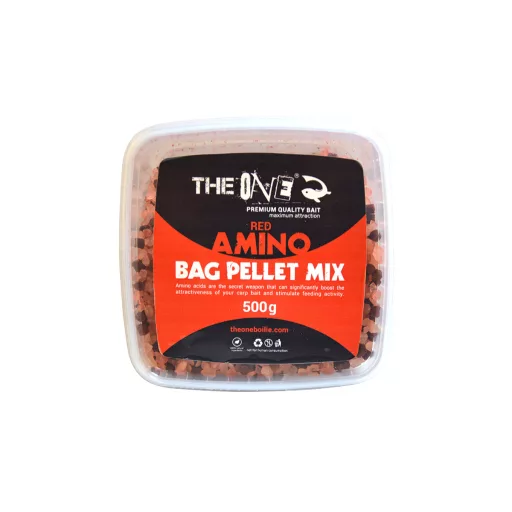 The One Amino Bag Pellet Mix Yellow PVA bag mix 500 g