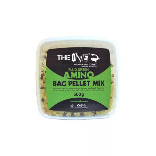 The One Amino Bag Pellet Mix Yellow PVA bag mix 500 g