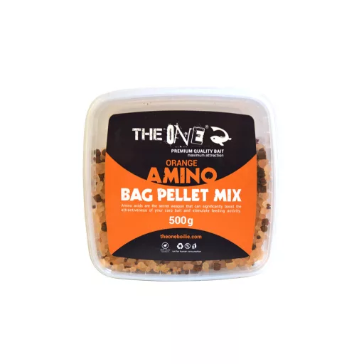 The One Amino Bag Pellet Mix Yellow PVA bag mix 500 g